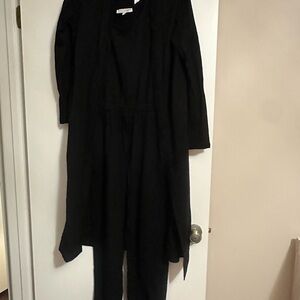 Baltic Born Black jumpsuit and Cardigan
